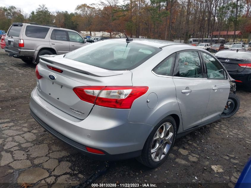 2014 Ford Focus Titanium VIN: 1FADP3J27EL141657 Lot: 38133285