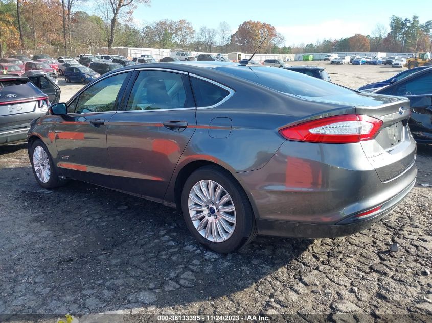 2016 Ford Fusion Energi Se Luxury VIN: 3FA6P0PU1GR170253 Lot: 38133395