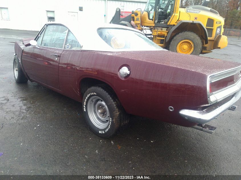 BH23B8B208657 1968 Plymouth Barracuda