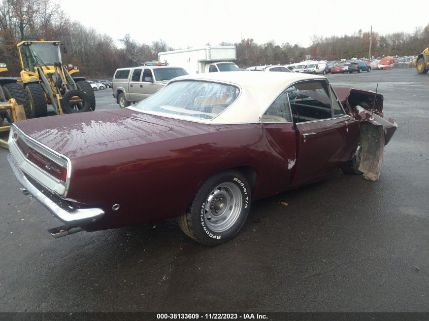 BH23B8B208657 1968 Plymouth Barracuda