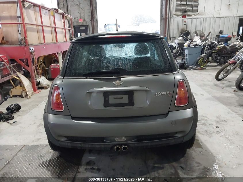 2004 Mini Cooper S VIN: WMWRE33484TD89404 Lot: 38133787