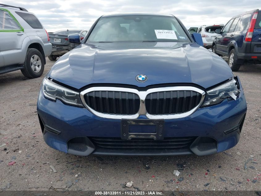 2021 BMW 330I VIN: 3MW5R1J0XM8B70780 Lot: 38133911