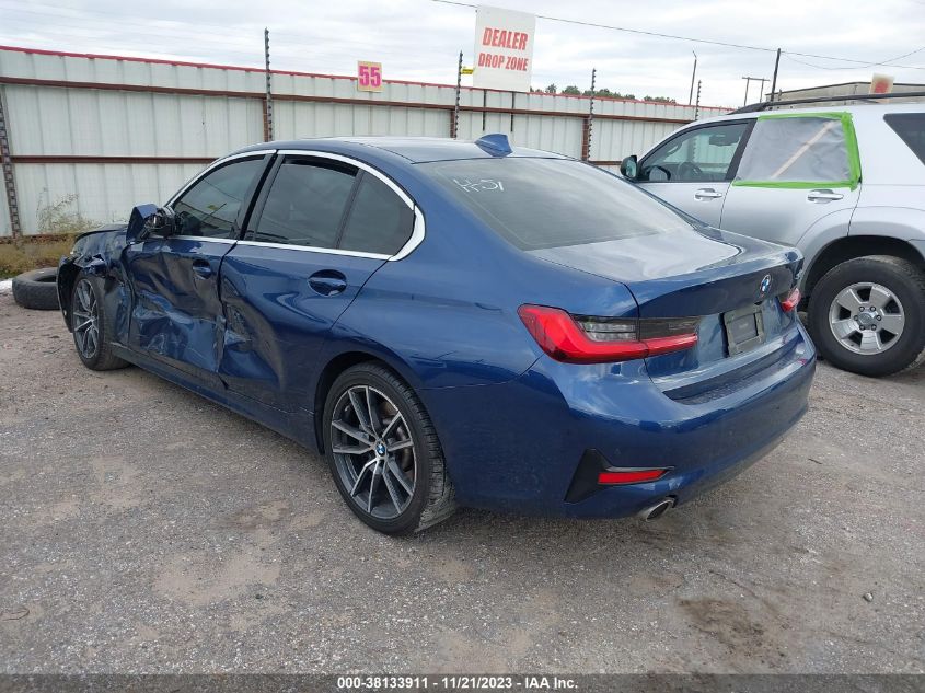 2021 BMW 330I VIN: 3MW5R1J0XM8B70780 Lot: 38133911