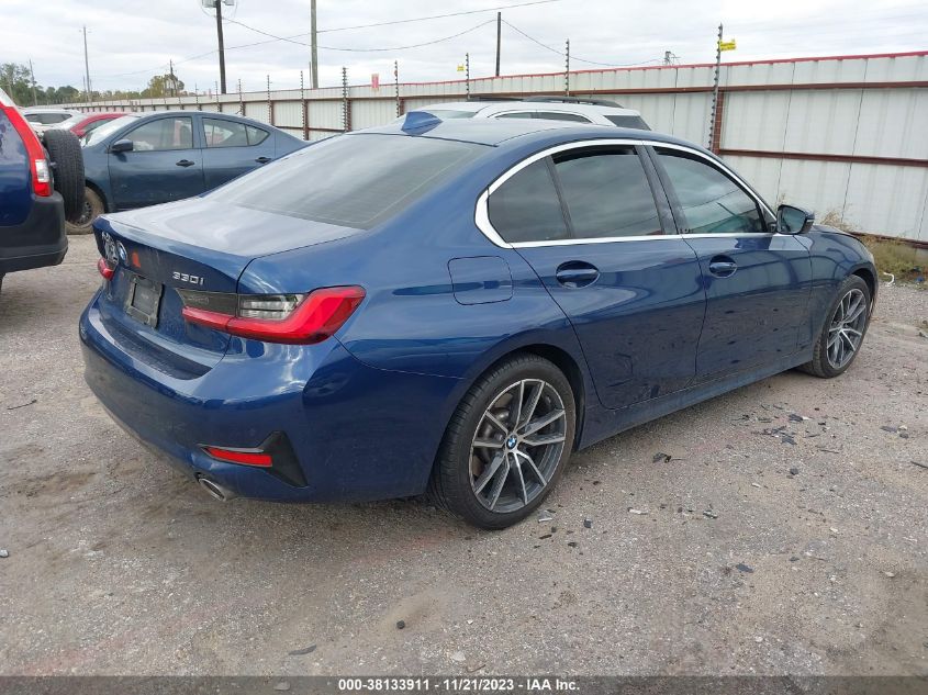 2021 BMW 330I VIN: 3MW5R1J0XM8B70780 Lot: 38133911