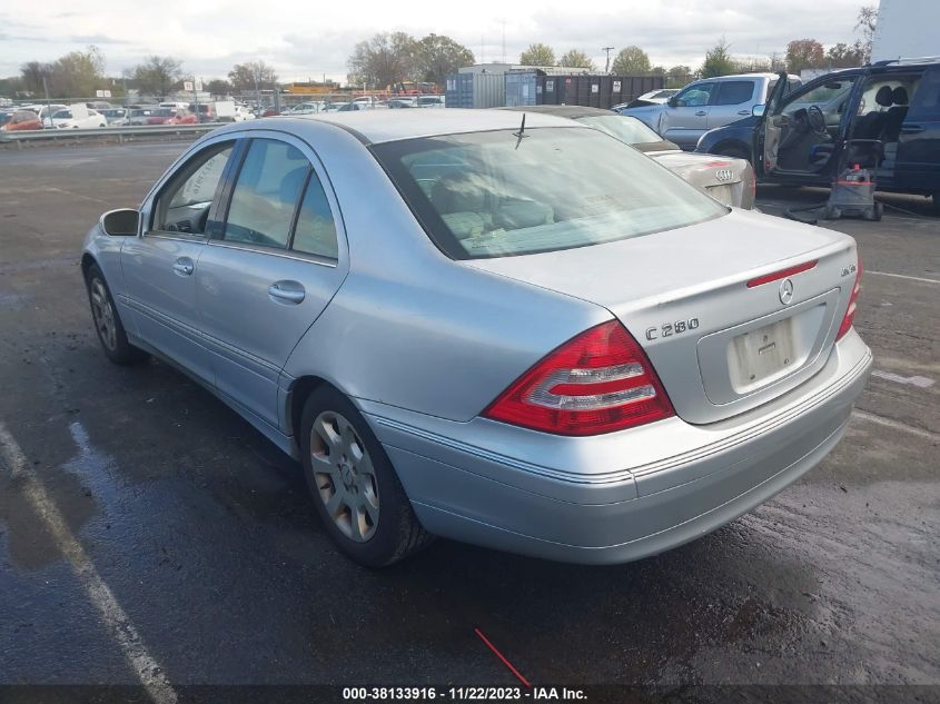 2006 Mercedes-Benz C 280 Luxury 4Matic VIN: WDBRF92H56F764511 Lot: 38133916