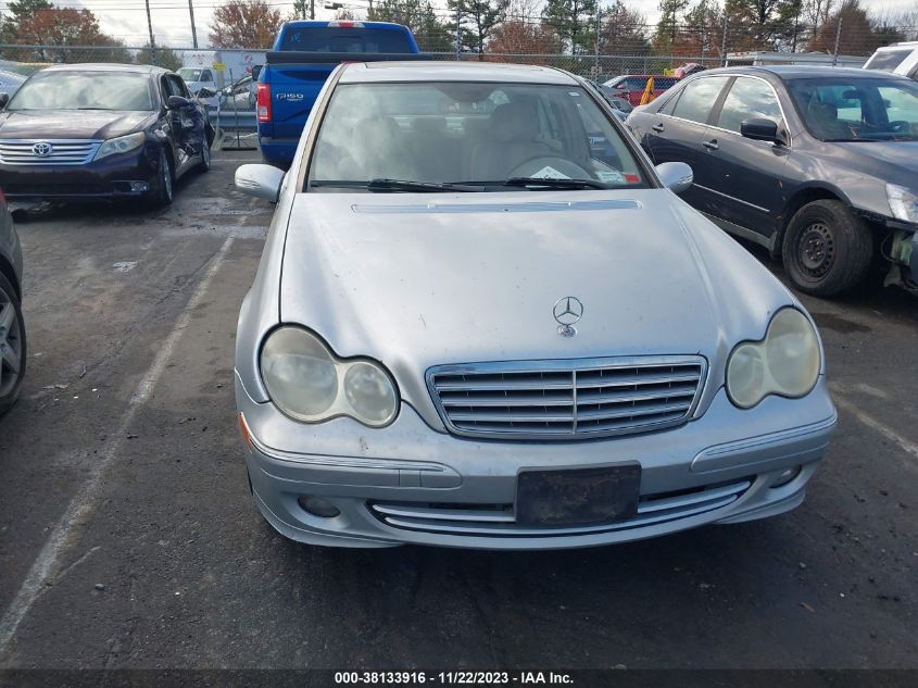 2006 Mercedes-Benz C 280 Luxury 4Matic VIN: WDBRF92H56F764511 Lot: 38133916