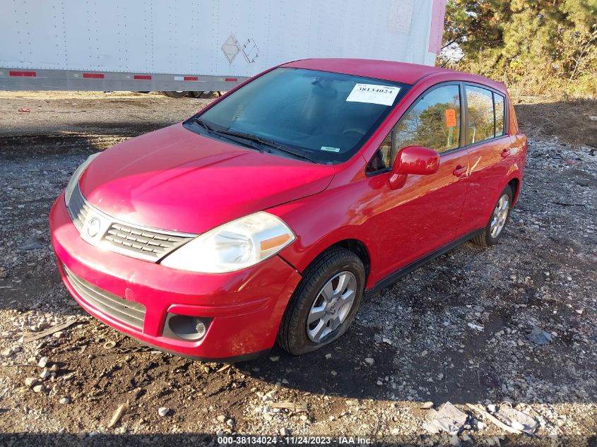 2007 Nissan Versa 1.8Sl VIN: 3N1BC13E57L355629 Lot: 38134024