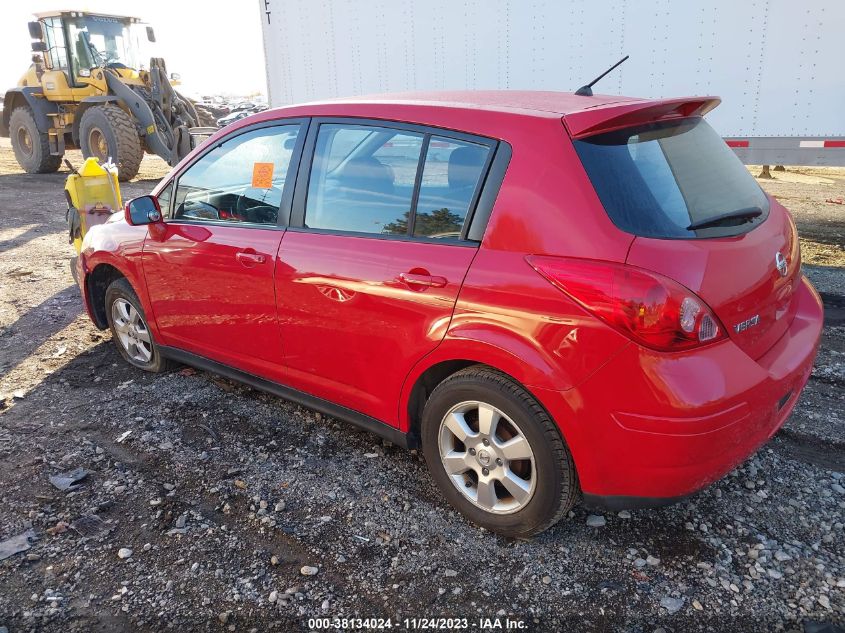 2007 Nissan Versa 1.8Sl VIN: 3N1BC13E57L355629 Lot: 38134024