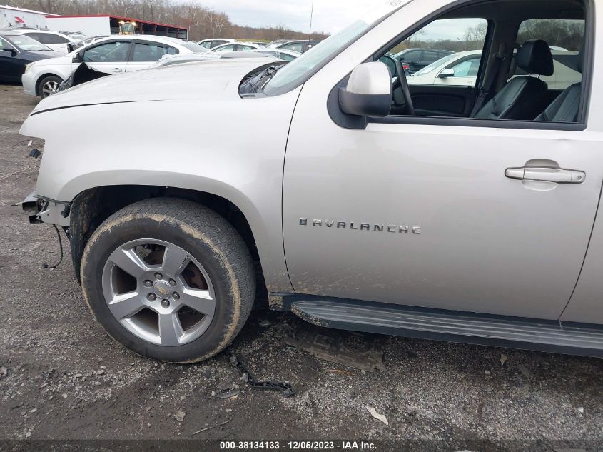 2007 Chevrolet Avalanche 1500 Lt VIN: 3GNFK12337G120700 Lot: 38134133