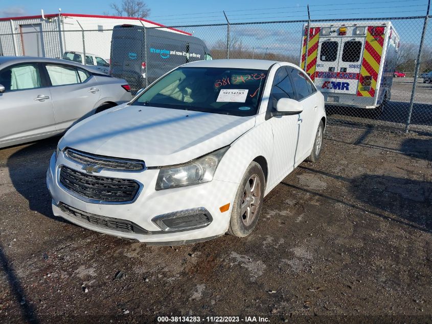 2015 Chevrolet Cruze 1Lt Auto VIN: 1G1PC5SBXF7261887 Lot: 38134283