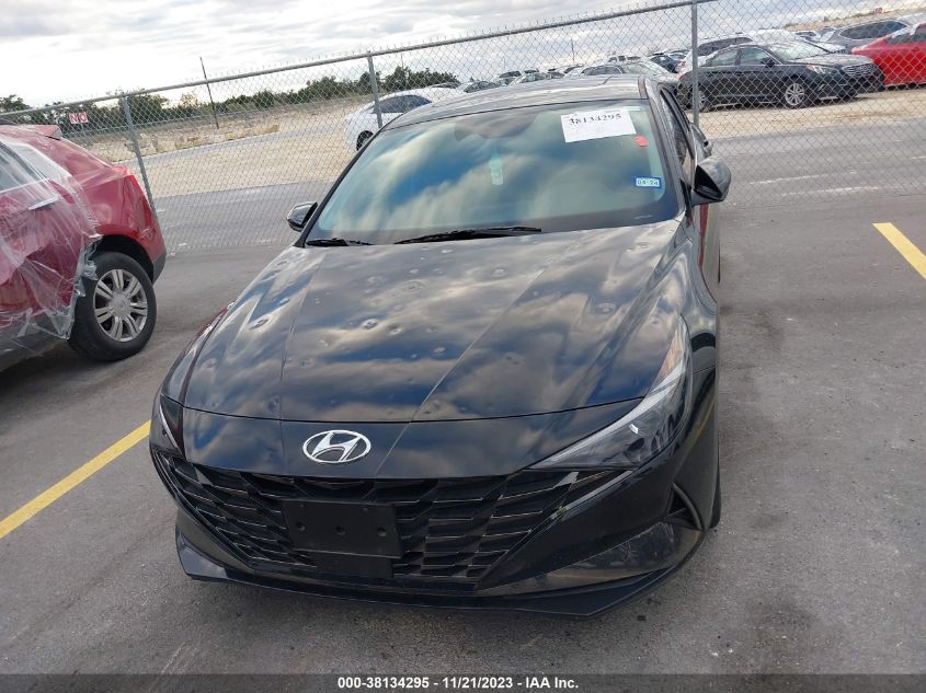 2022 Hyundai Elantra Sel VIN: KMHLN4AG4NU331886 Lot: 38134295