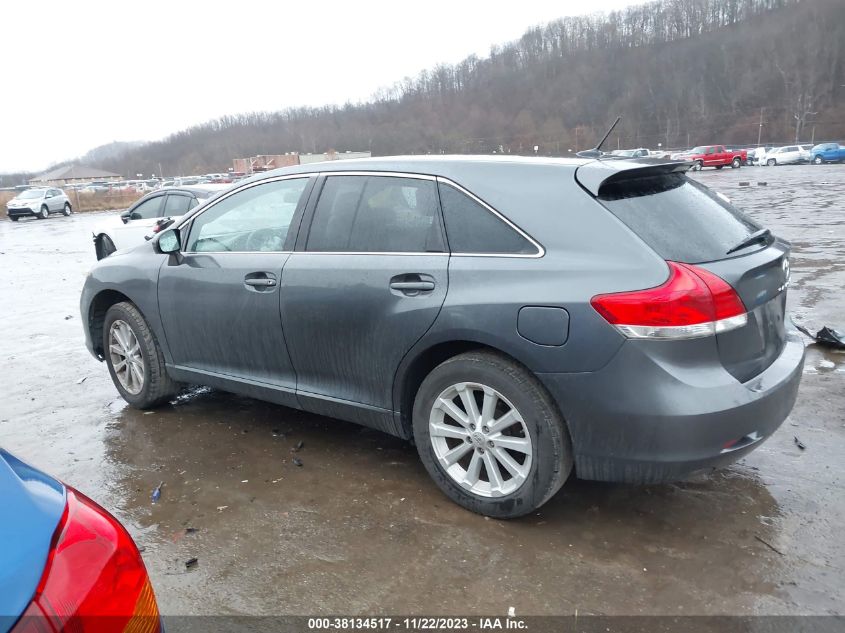 2011 Toyota Venza VIN: 4T3ZA3BBXBU046809 Lot: 38134517