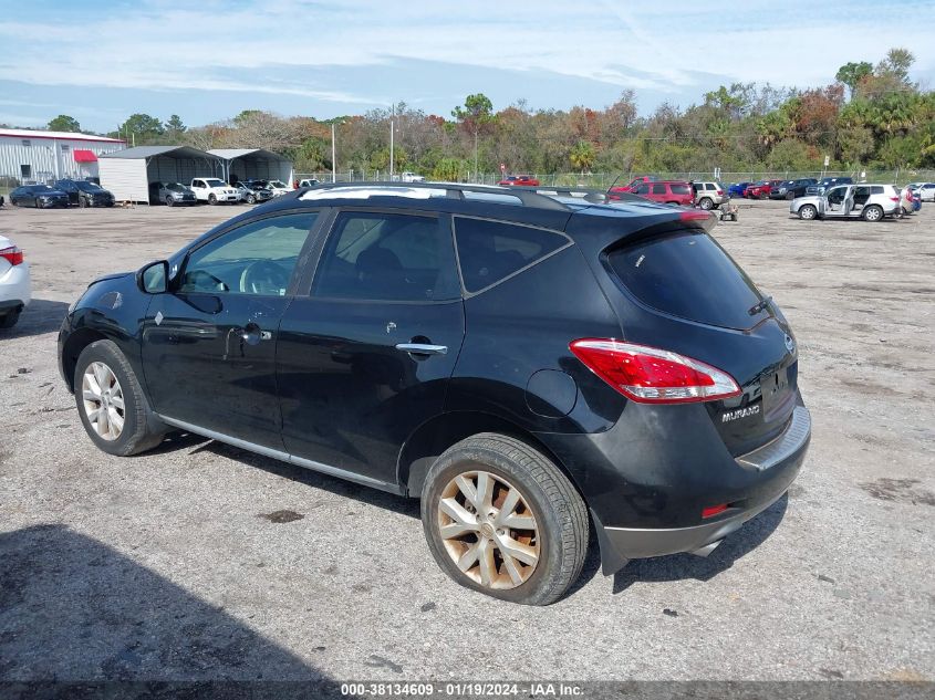 2011 Nissan Murano Sv VIN: JN8AZ1MUXBW057856 Lot: 38134609