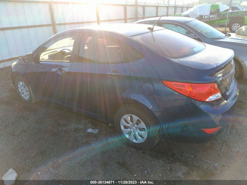 2015 Hyundai Accent Gls VIN: KMHCT4AE3FU799288 Lot: 38134671