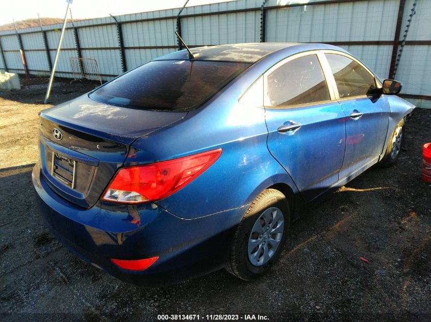 2015 Hyundai Accent Gls VIN: KMHCT4AE3FU799288 Lot: 38134671