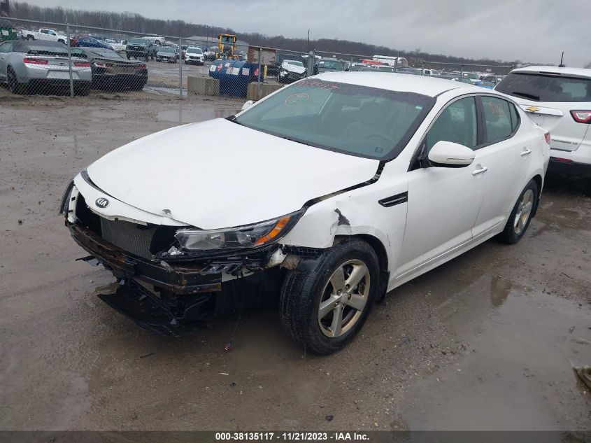 2015 Kia Optima Lx VIN: KNAGM4A74F5642669 Lot: 38135117