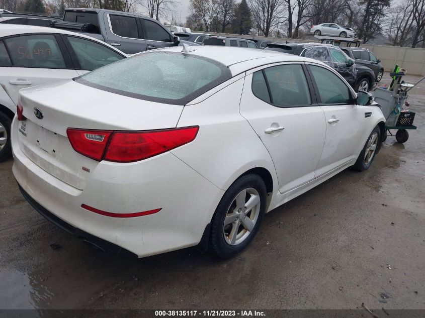 2015 Kia Optima Lx VIN: KNAGM4A74F5642669 Lot: 38135117