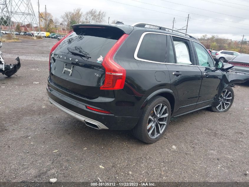 YV4A22PK3J1218783 2018 Volvo Xc90 T6 Momentum