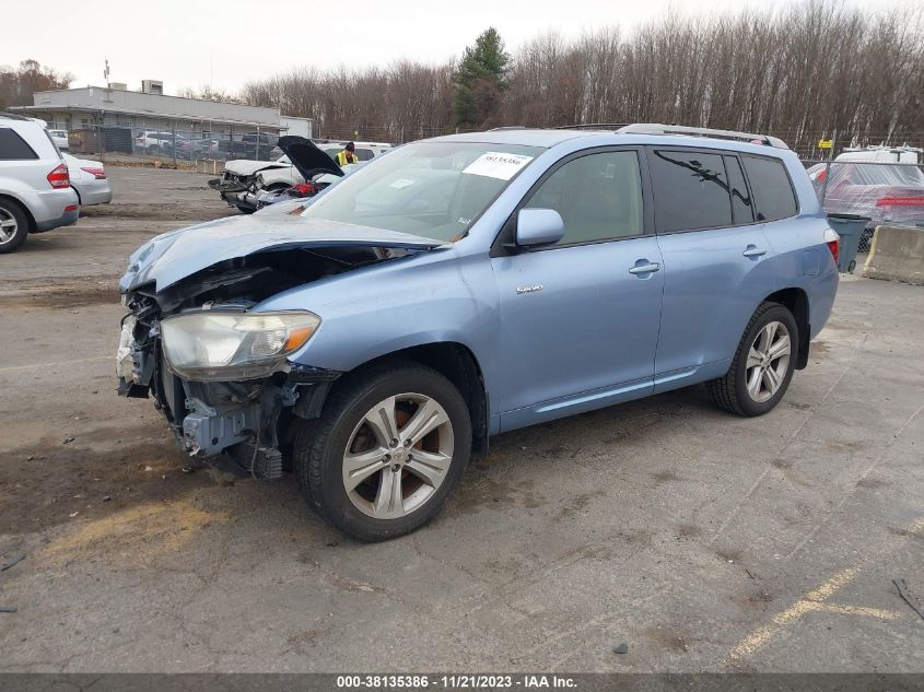 JTEES43A382020850 2008 Toyota Highlander Sport