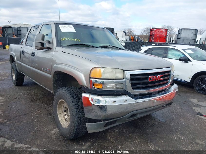 2003 GMC Sierra 2500Hd Sle VIN: 1GTHK23133F252212 Lot: 38135483