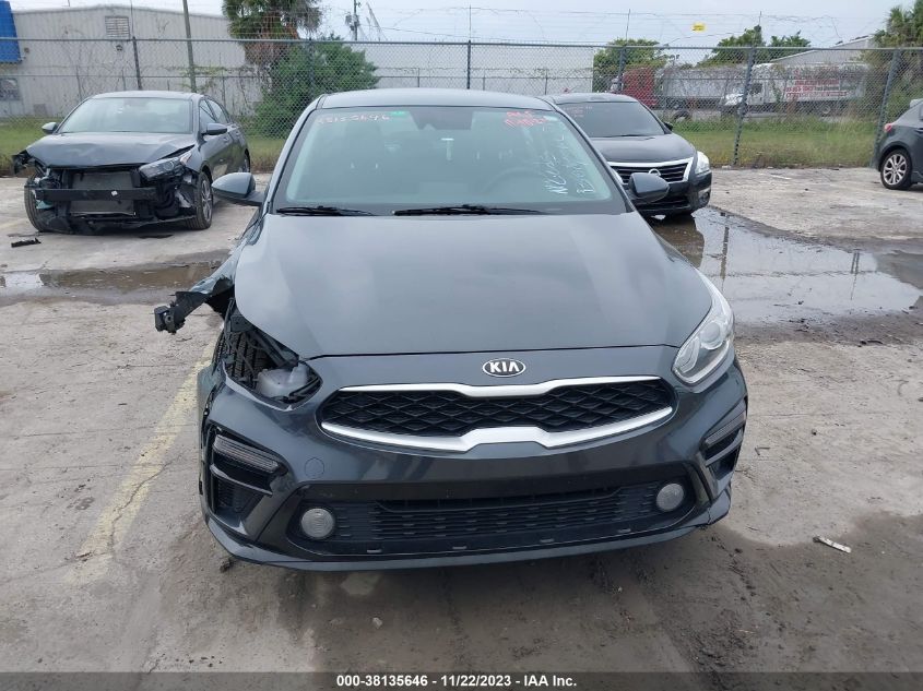 2021 Kia Forte Lxs VIN: 3KPF24AD3ME314039 Lot: 38135646