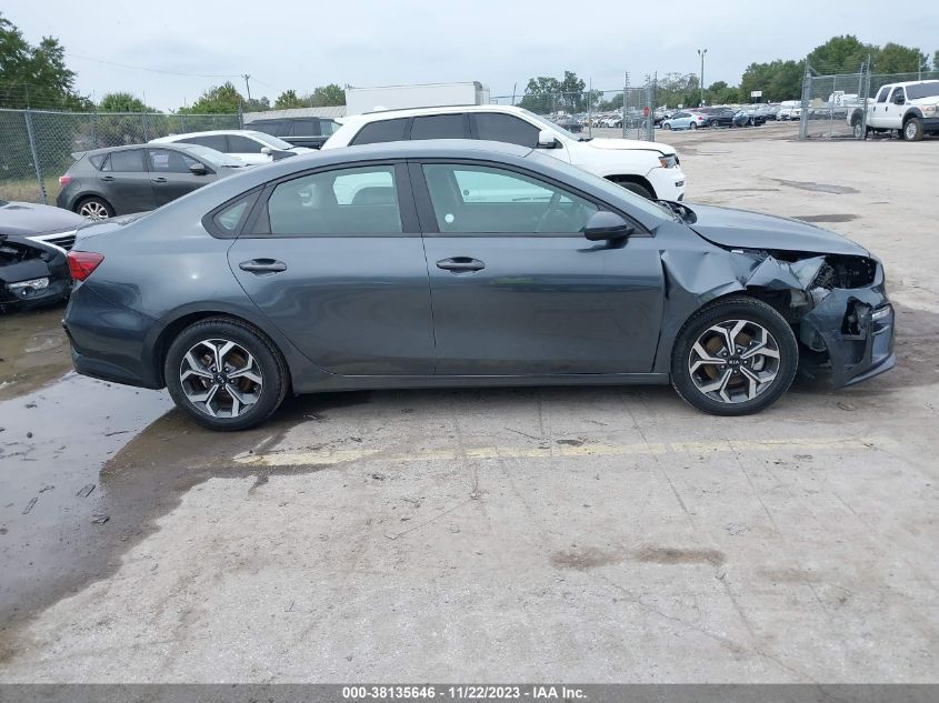 2021 Kia Forte Lxs VIN: 3KPF24AD3ME314039 Lot: 38135646