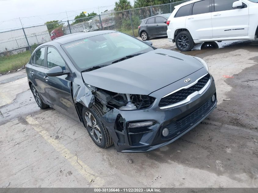 2021 Kia Forte Lxs VIN: 3KPF24AD3ME314039 Lot: 38135646