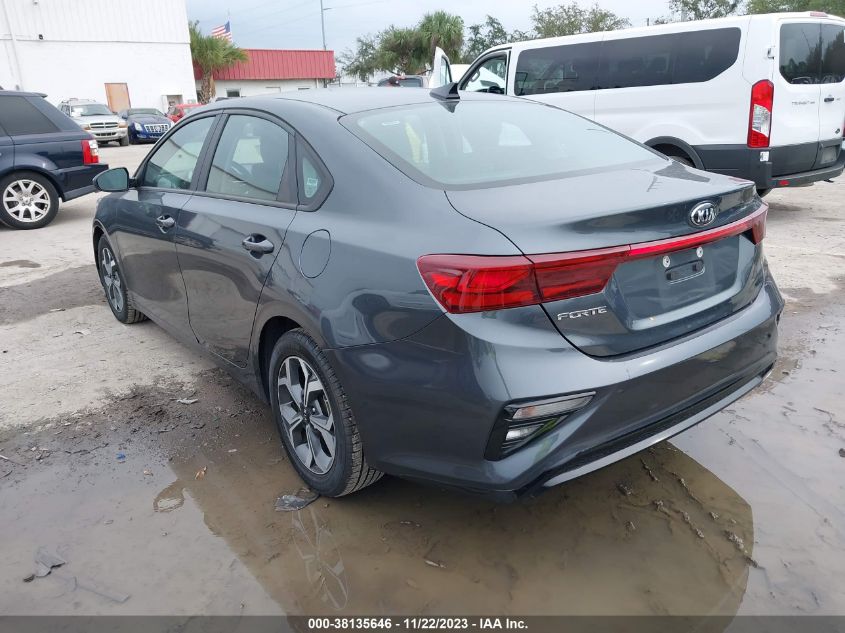 2021 Kia Forte Lxs VIN: 3KPF24AD3ME314039 Lot: 38135646