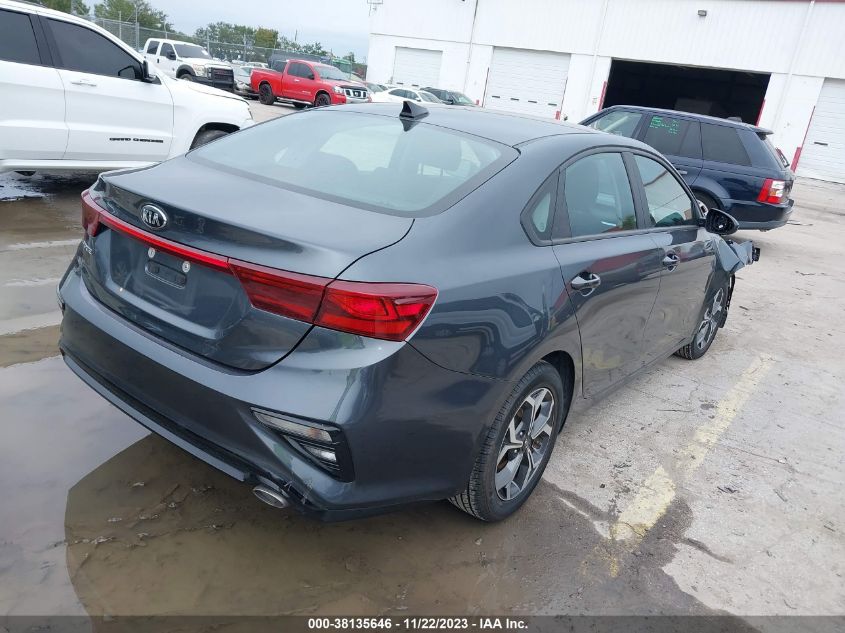 2021 Kia Forte Lxs VIN: 3KPF24AD3ME314039 Lot: 38135646