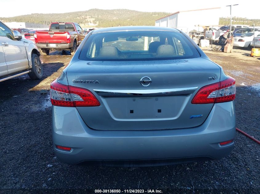 2014 Nissan Sentra Fe+ S/Fe+ Sv/S/Sl/Sr/Sv VIN: 3N1AB7AP9EY227982 Lot: 38136050