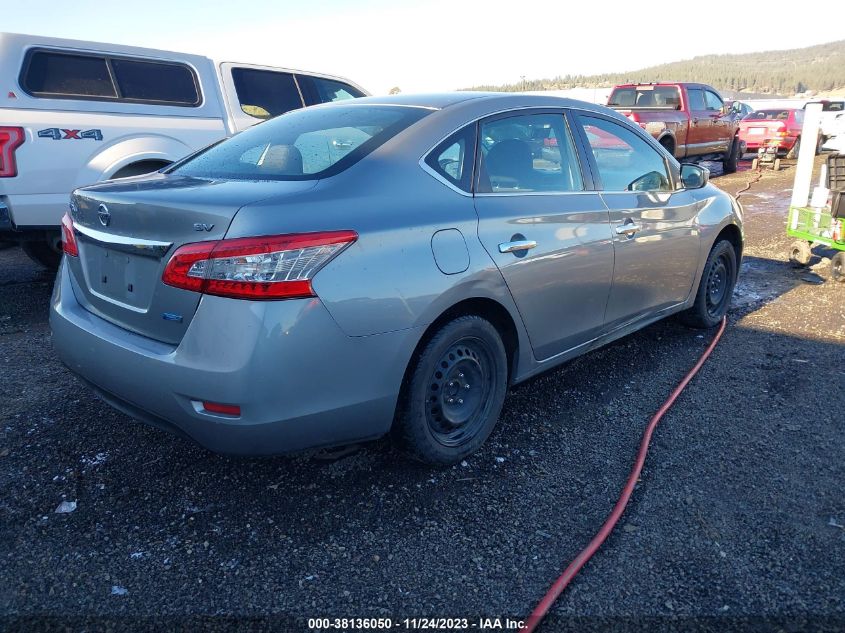 2014 Nissan Sentra Fe+ S/Fe+ Sv/S/Sl/Sr/Sv VIN: 3N1AB7AP9EY227982 Lot: 38136050