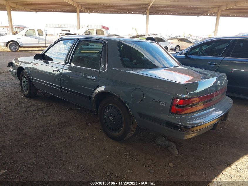 1990 Buick Century Custom VIN: 3G4AH54N0LS608934 Lot: 38136106