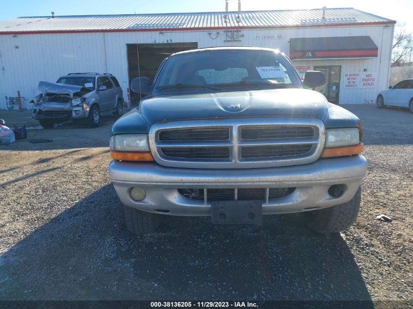 1B8HS58Z02F218612 2002 Dodge Durango Slt Plus