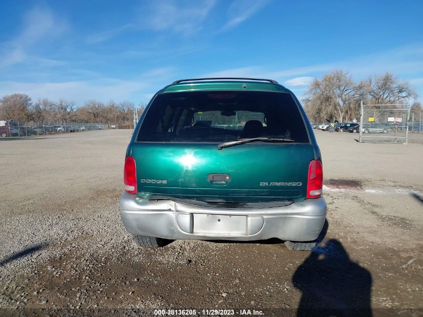 2002 Dodge Durango Slt Plus VIN: 1B8HS58Z02F218612 Lot: 38136205