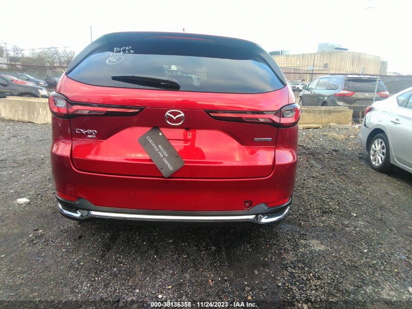 2024 Mazda Cx-90 Phev Premium VIN: JM3KKDHA9R1110650 Lot: 38136358