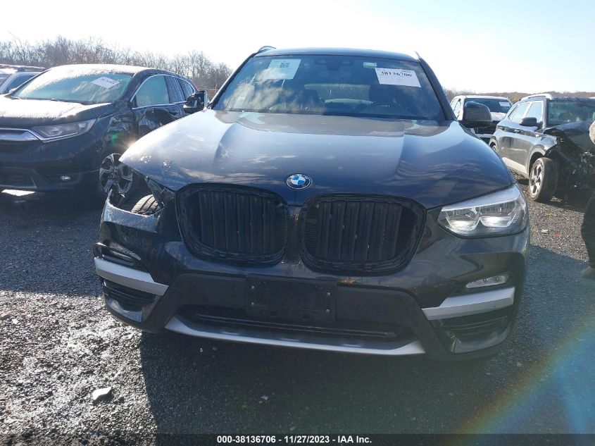 2019 BMW X3 Sdrive30I VIN: 5UXTR7C54KLR38781 Lot: 38136706