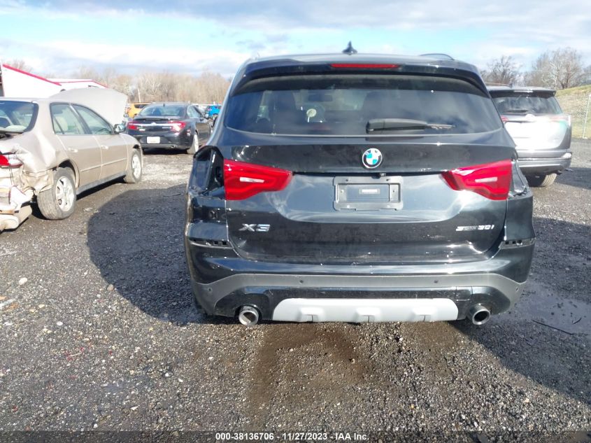 2019 BMW X3 Sdrive30I VIN: 5UXTR7C54KLR38781 Lot: 38136706