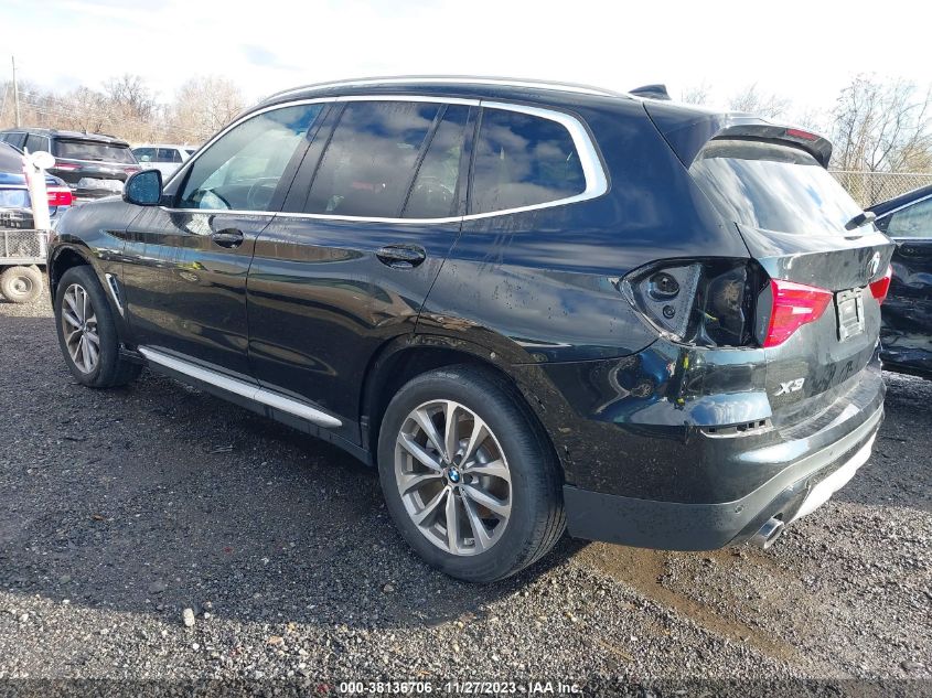 5UXTR7C54KLR38781 2019 BMW X3 Sdrive30I