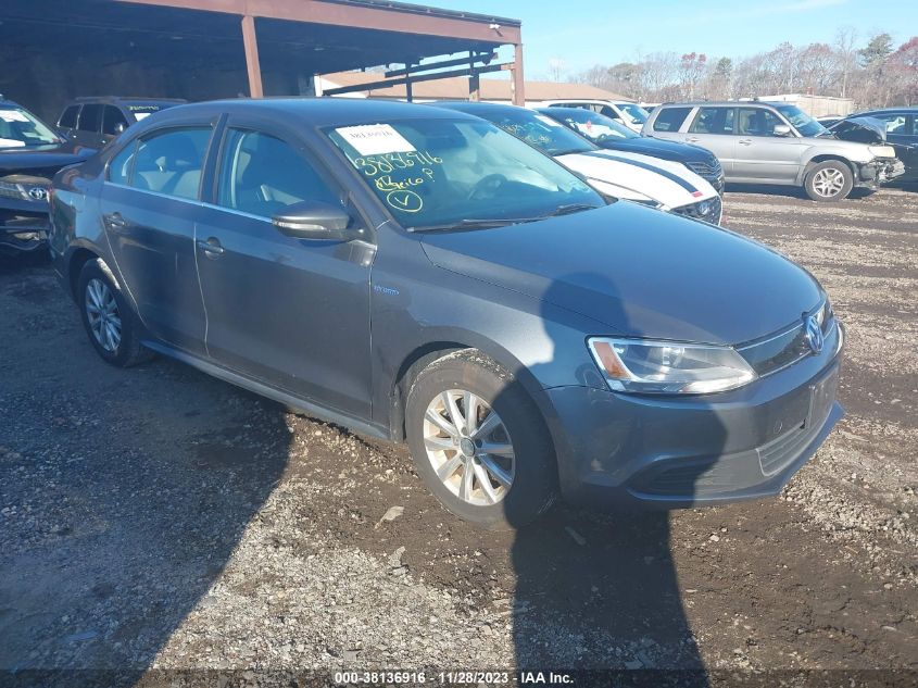 2013 Volkswagen Jetta Hybrid Se VIN: 3VW637AJ4DM268776 Lot: 39229918