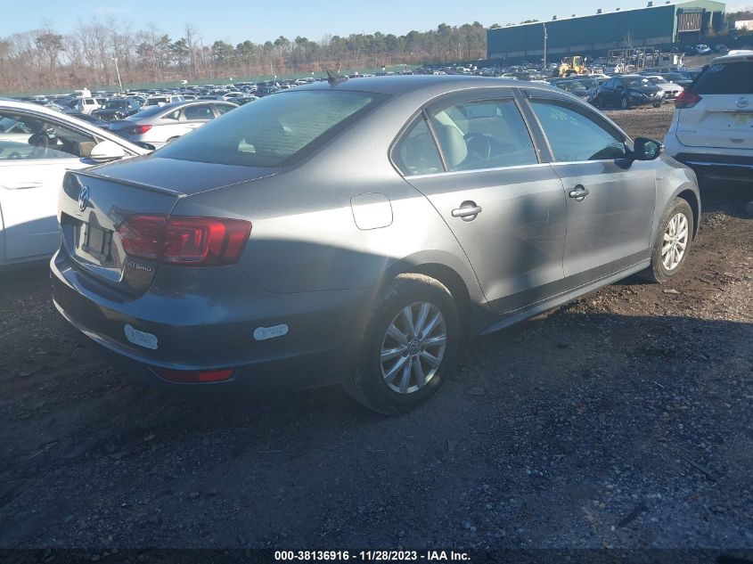 2013 Volkswagen Jetta Hybrid Se VIN: 3VW637AJ4DM268776 Lot: 39229918