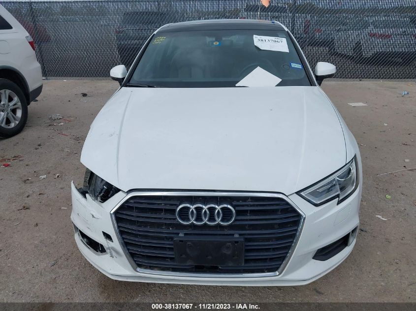 2017 Audi A3 2.0T Premium VIN: WAUAUGFF4H1067300 Lot: 38137067