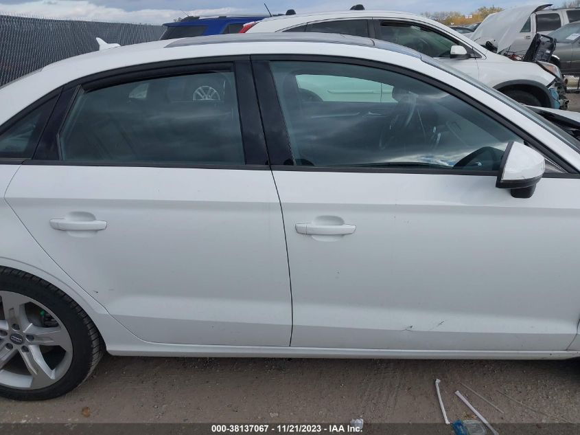 2017 Audi A3 2.0T Premium VIN: WAUAUGFF4H1067300 Lot: 38137067