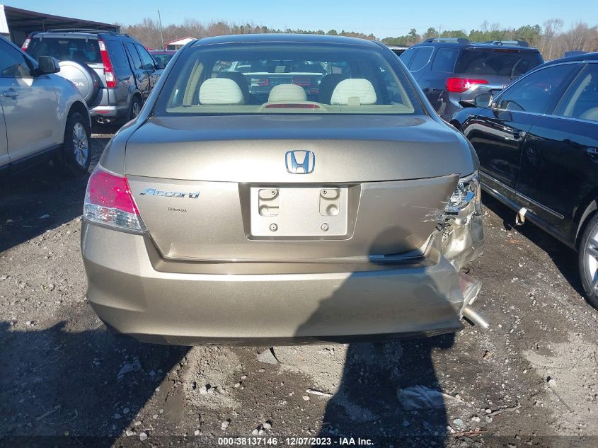 1HGCP26428A150293 2008 Honda Accord 2.4 Lx-P