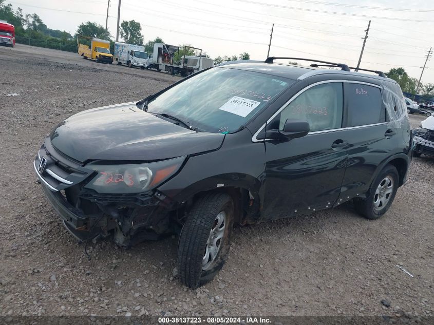 2014 Honda Cr-V Lx VIN: 2HKRM4H32EH654588 Lot: 38137223