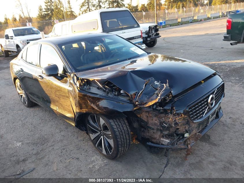 2022 Volvo S60 B5 Black Edition VIN: 7JRL12TZXNG177834 Lot: 38137393