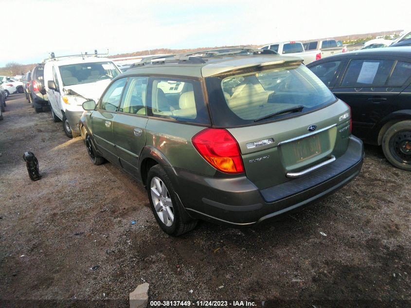 2006 Subaru Outback 2.5I Limited VIN: 4S4BP62C467344196 Lot: 38137449