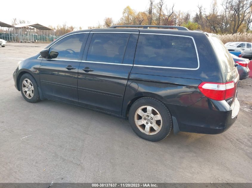 2007 Honda Odyssey Touring VIN: 5FNRL388X7B070806 Lot: 38137637