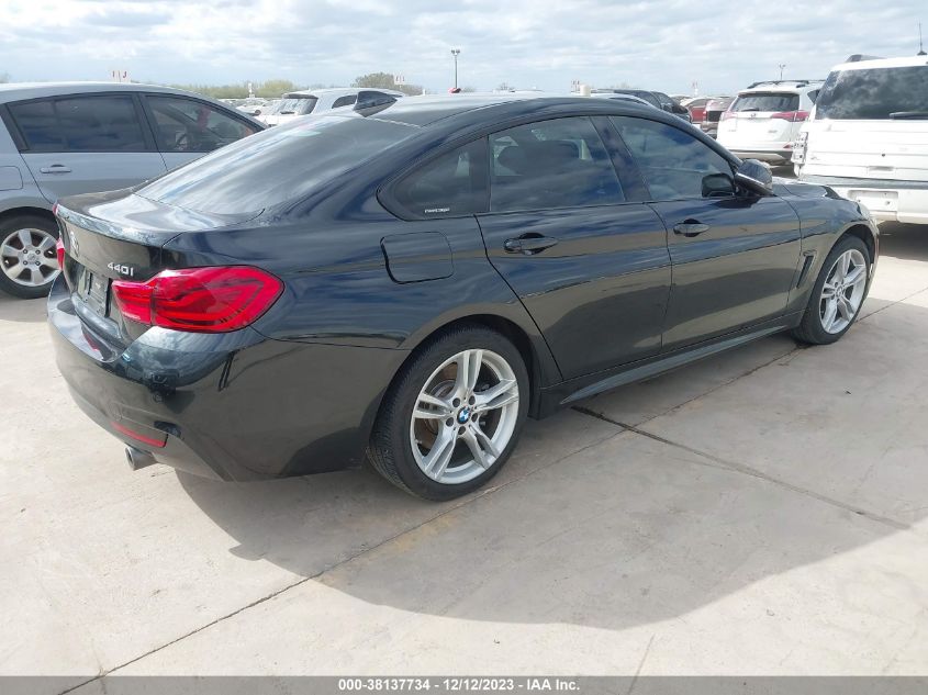 2019 BMW 440I Gran Coupe xDrive VIN: WBA4J7C50KBM75537 Lot: 38137734