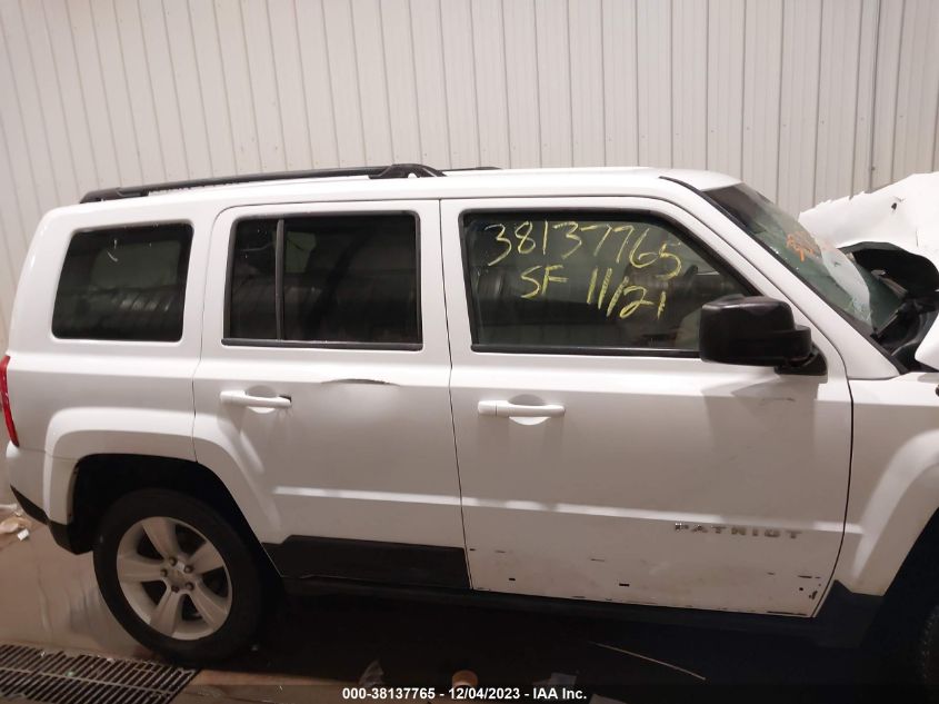 1C4NJRFBXGD506874 2016 Jeep Patriot Latitude