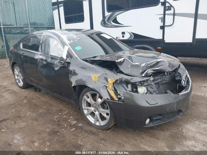 2012 Acura Tl 3.7 VIN: 19UUA9F74CA803322 Lot: 38137977